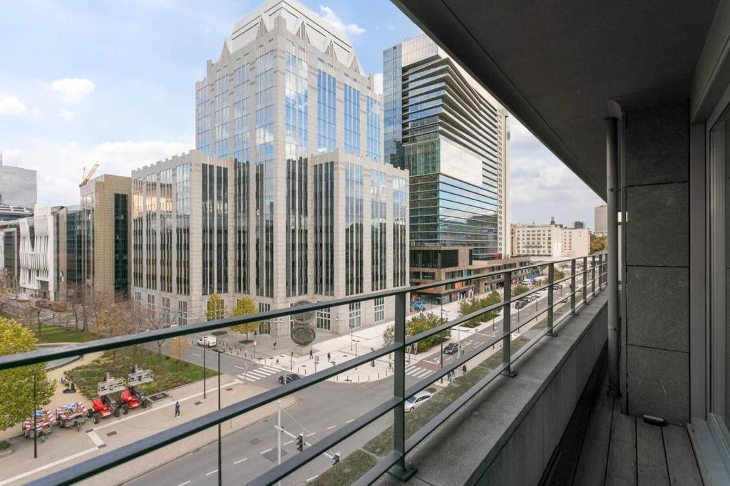 Apartment In Heart Of Brussel City With Balcony View Extérieur photo